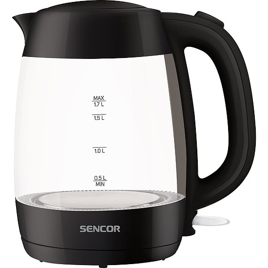 SWK 7301BK Üveg Vízforraló 1,7L SENCOR