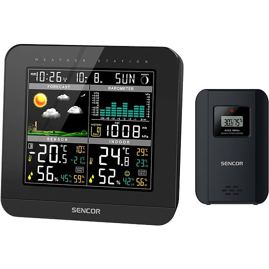 SENCOR SWS 5800 Meteorológiai állomás