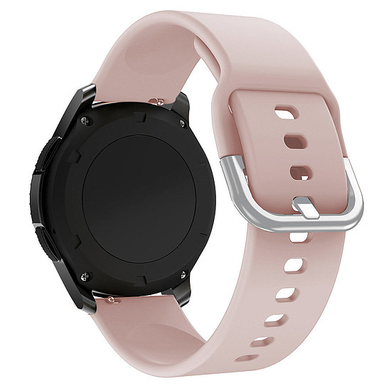Szilikon szíjas TYS intelligens óraszíj univerzális 22mm rózsaszín