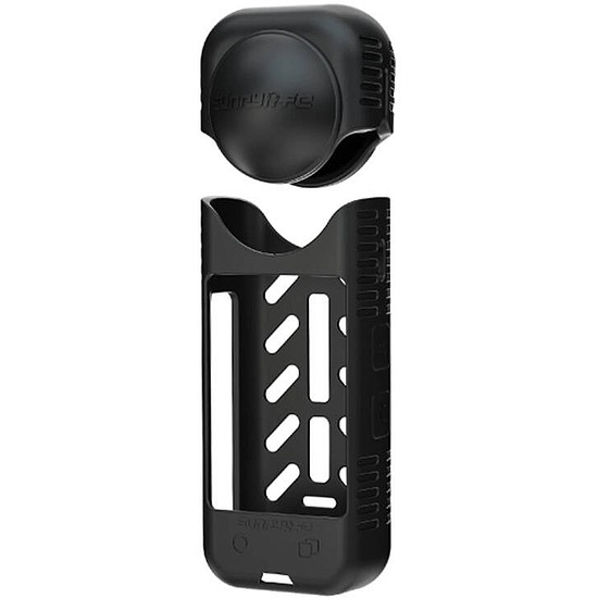Szilikon védőtok + lencsevédő Sunnylife Insta360 X4-hez fekete (X4-BHT818-D)