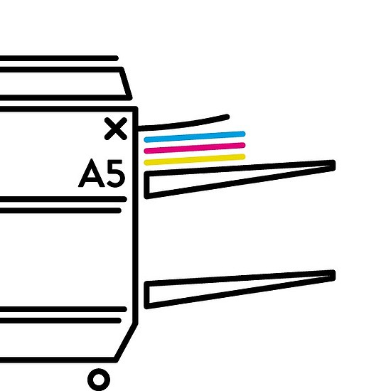 Színes másolás, nyomtatás A/5 1 oldalas 10-50 lapig
