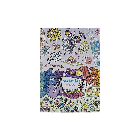 Színezd a napod Barátságkönyv 145x192cm 80 oldal