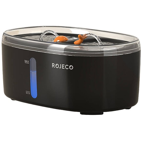 Szökőkút házi kedvenceknek Rojeco 2,5L fekete (RYSJ-09)