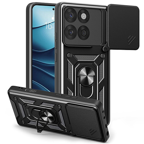 Tech-Protect CamShield Pro tok Motorola Edge 60 Fusion készülékhez - fekete
