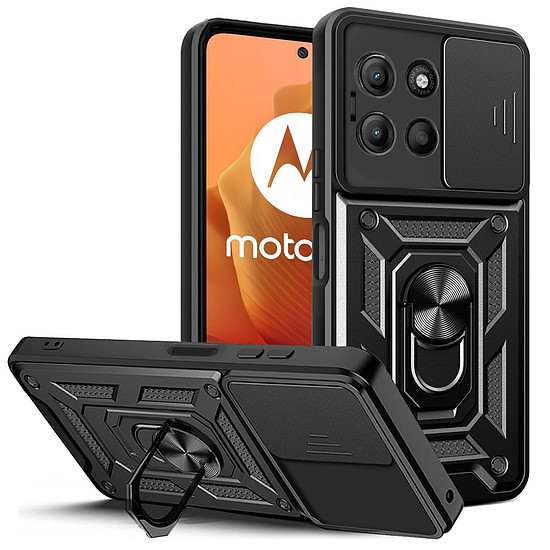 Tech-Protect CamShield Pro tok Motorola Moto G15 készülékhez, fekete