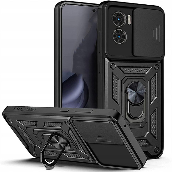 Tech-Protect CamShield Pro tok Xiaomi Poco X7 PRO 5G-hez - matt fekete