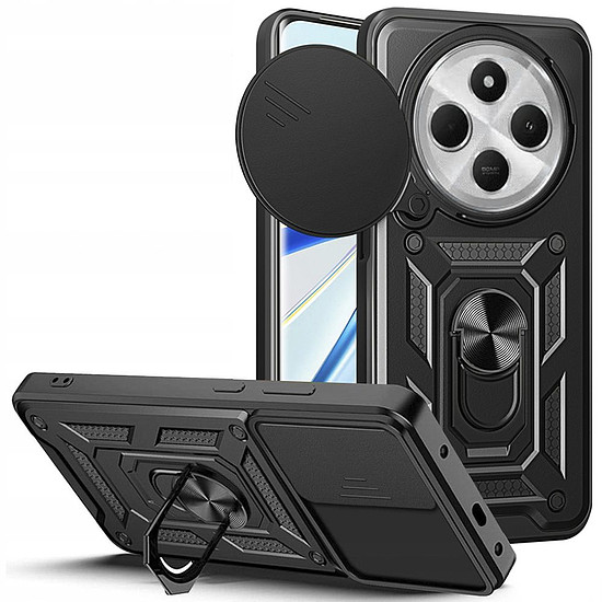 Tech-Protect CamShield Pro tok Xiaomi Redmi 14C / Poco C75 készülékhez - fekete