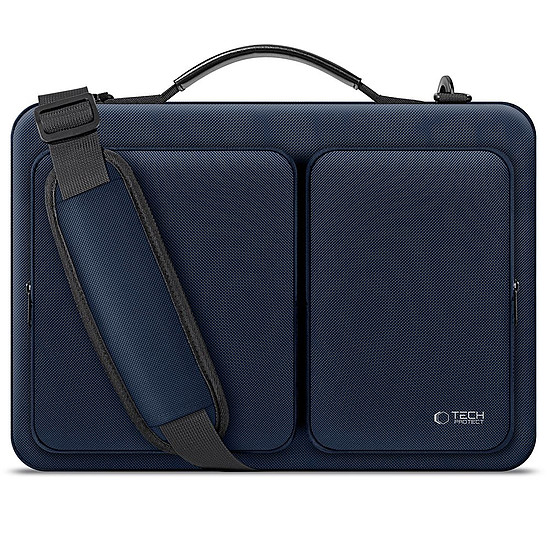 Tech-Protect Defender laptop táska 13-14 hüvelykes laptophoz - kék