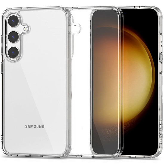 Tech-Protect FlexAir hibrid tok Samsung Galaxy S24 FE-hez, átlátszó