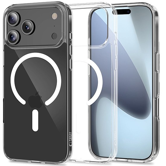 Tech-Protect FlexAir Hybrid MagSafe tok iPhone 17 Pro Maxhoz - átlátszó
