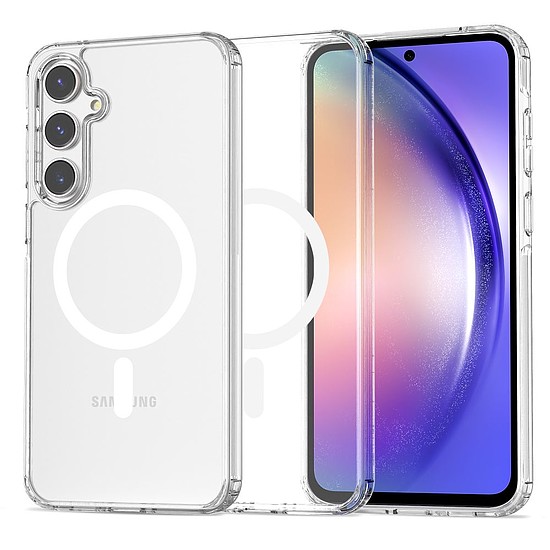 Tech-Protect FlexAir Hybrid MagSafe tok Samsung Galaxy A55 5G telefonhoz - átlátszó