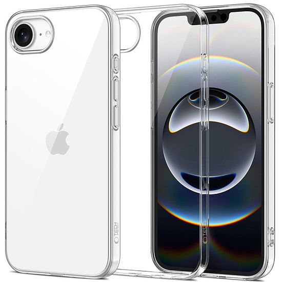 Tech-Protect FlexAir iPhone 16e tok - átlátszó (191493)