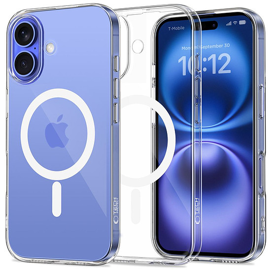 Tech-Protect FlexAir MagSafe iPhone 16 tok - átlátszó