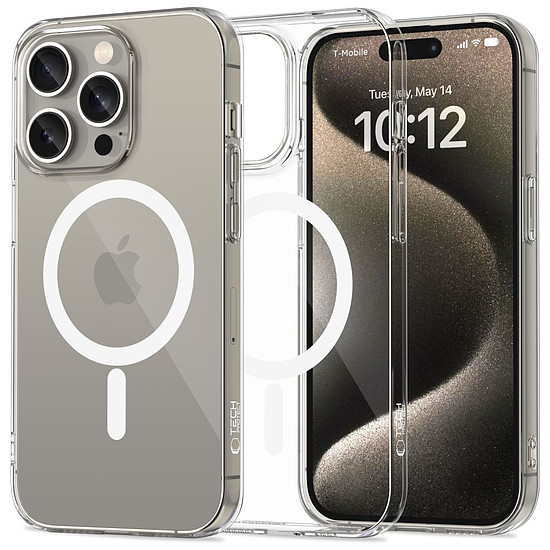 Tech-Protect FlexAir MagSafe tok iPhone 15 Pro Maxhoz - átlátszó