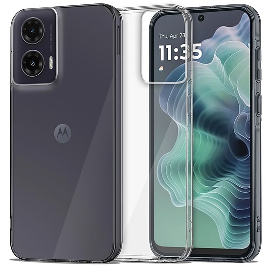 Tech-Protect FlexAir tok Motorola Moto G35 5G-hez - átlátszó