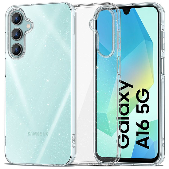 Tech-Protect FlexAir tok Samsung Galaxy A16 4G / 5G készülékhez - átlátszó