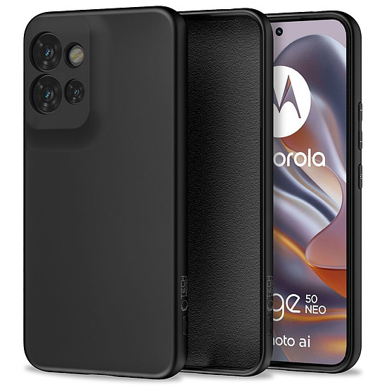 Tech-Protect Icon tok Motorola Edge 50 Neo-hoz, fekete