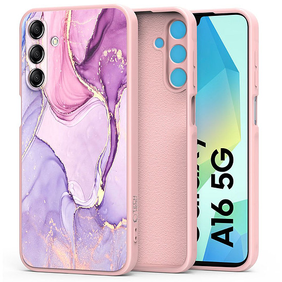 Tech-Protect Icon tok Samsung Galaxy A16 4G / 5G-hez - rózsaszín
