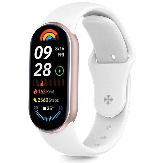Tech-Protect IconBand Air Strap Xiaomi Smart Band 8 / 9 / 10 / NFC-hez - Fehér