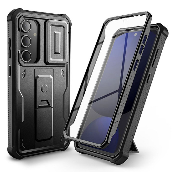 Tech-Protect Kevlar Cam+ tok Samsung Galaxy S24 FE-hez, fekete