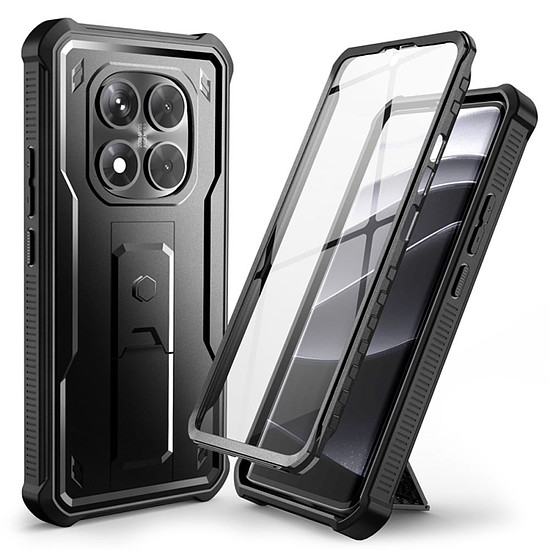 Tech-Protect Kevlar Pro tok Xiaomi Redmi Note 14 Pro 5G / Poco X7 5G készülékhez - fekete
