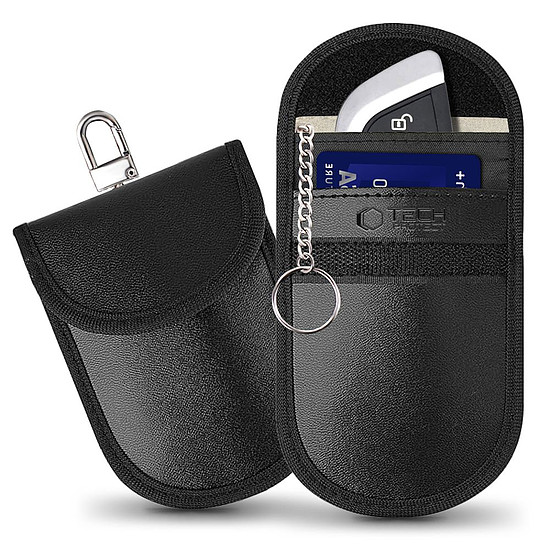 Tech-Protect KLR100 RFID blokkolós autókulcstartó - fekete