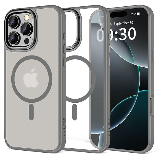 Tech-Protect MagEdge MagSafe tok iPhone 16 Pro Maxhoz - titán