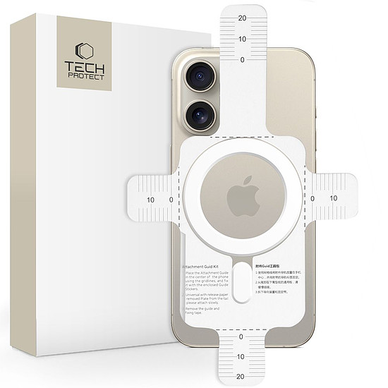 Tech-Protect MagMat MagSafe mágneses gyűrű univerzális - fehér