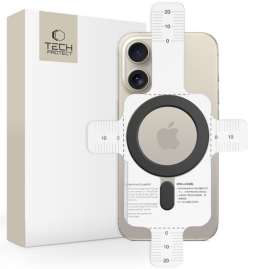 Tech-Protect MagMat MagSafe mágneses gyűrű univerzális - fekete