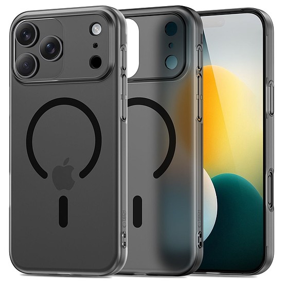 Tech-Protect MagSlim MagSafe tok iPhone 17 Pro Maxhoz - matt fekete