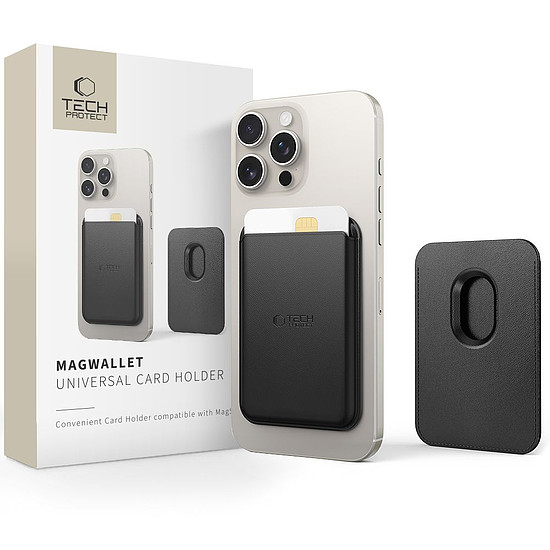 Tech-Protect MagWallet Magsafe kártyatartó - fekete