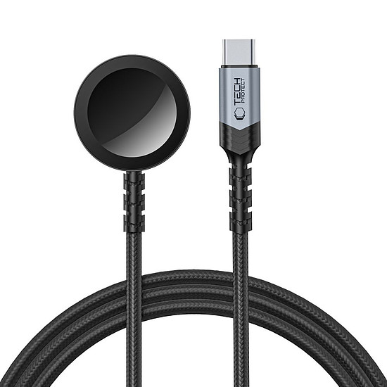 Tech-Protect MC01 UltraBoost mágneses töltő USB-C kábel 120 cm - fekete