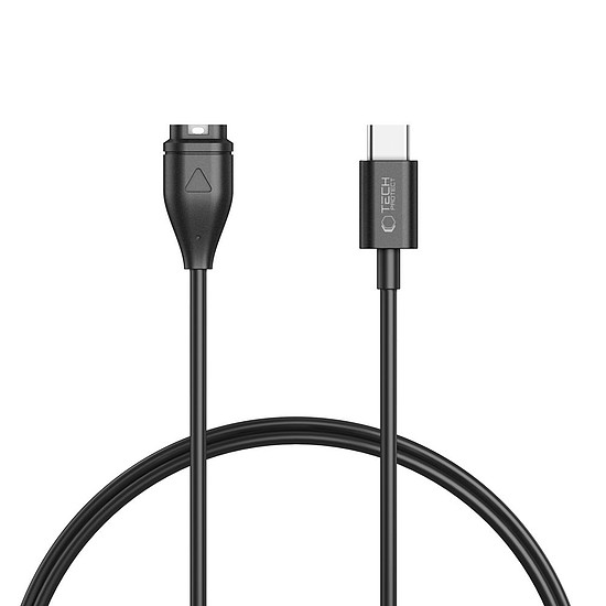 Tech-Protect MC04 UltraBoost USB-C kábel Garmin órához 1 m - fekete