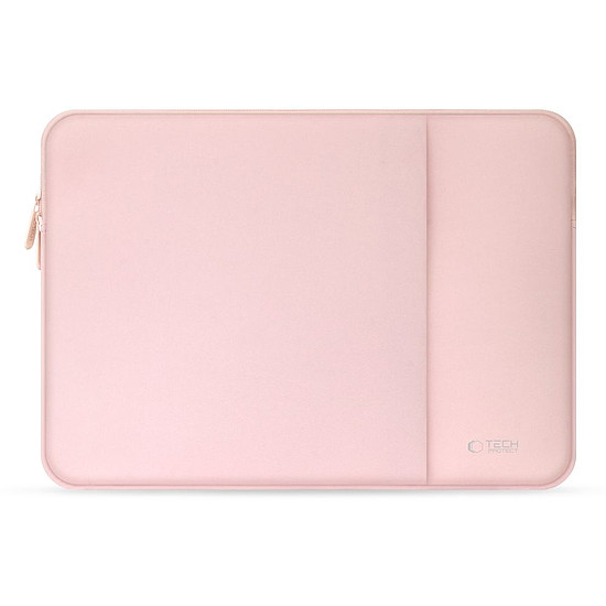 Tech-Protect neoprén laptoptáska 13"-os mérethez - rózsaszín