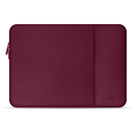 Tech-Protect neoprén laptoptáska 15-16" - bordó