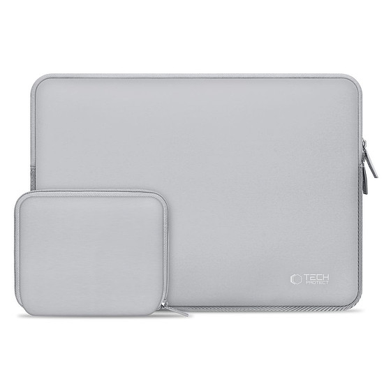 Tech-Protect Neoslim 13-14"-es laptop táska - szürke