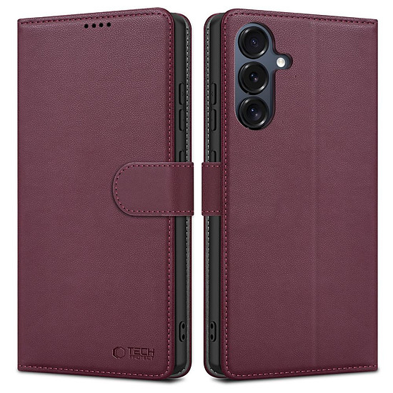 Tech-Protect pénztárca tok Samsung Galaxy A16 4G / 5G-hez - bordó