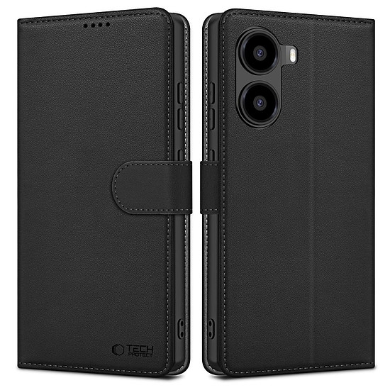 Tech-Protect pénztárca tok Xiaomi Poco X7 Pro 5G-hez - fekete
