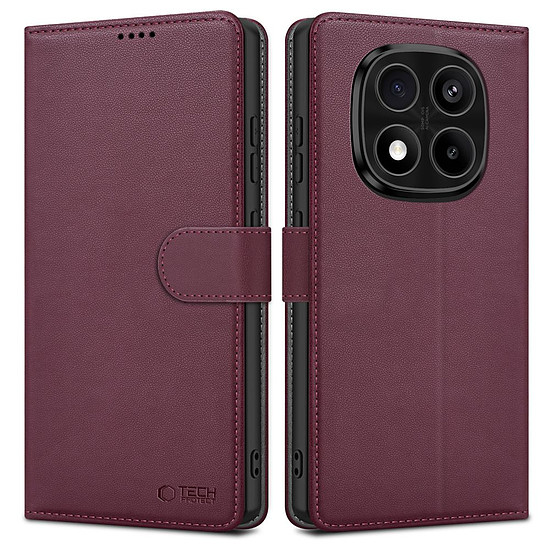 Tech-Protect pénztárca tok Xiaomi Redmi Note 14 Pro 5G / 14 Pro+ 5G / Poco X7 5G készülékhez - matt fekete