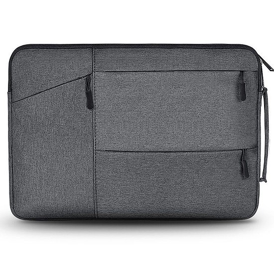 Tech-Protect Pocket 13"-os laptoptok - sötétszürke