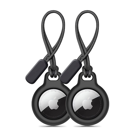 Tech-Protect Rough 2 db-os Apple AirTag tok - fekete (186152)