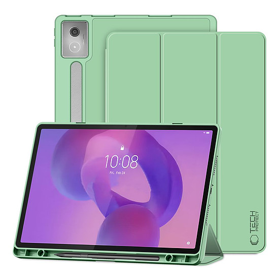 Tech-Protect SC tolltok Lenovo Idea Tab Pro / Pro MT 12.7 TB-373 készülékhez - zöld