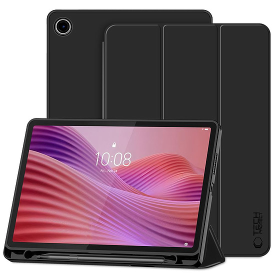 Tech-Protect SmartCase toll Lenovo Tab 10.1 TB-311 készülékhez - fekete