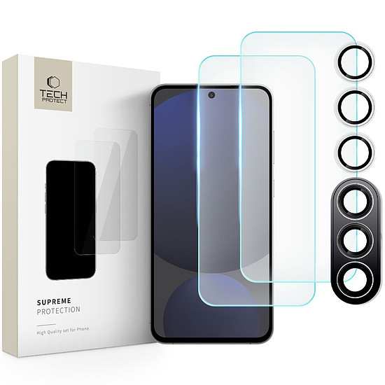 Tech-Protect Supreme edzett üveg Samsung Galaxy S24 FE készülékhez