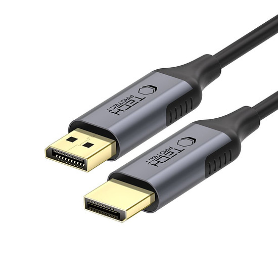 Tech-Protect UltraBoost DisplayPort - DisplayPort 1.4 4K 60Hz kábel 2m - fekete