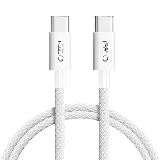 Tech-Protect Ultraboost Lite USB-C PD60W/3A kábel 100 cm - szürke
