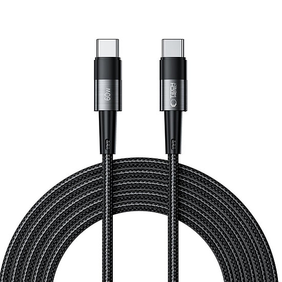 Tech-Protect UltraBoost USB-C / USB-C PD kábel 60W 3A 3m - szürke