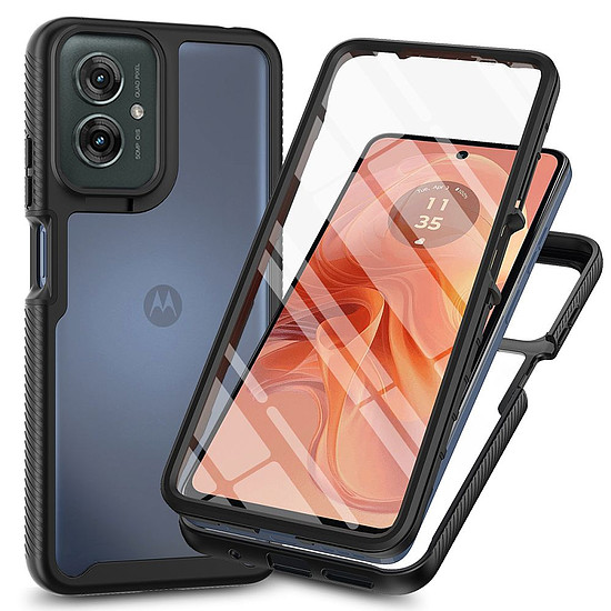 Tech-Protect védőtok Motorola Moto G55 5G-hez - fekete