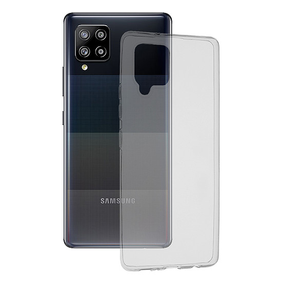 Techsuit - átlátszó szilikon (ömlesztett) - Samsung Galaxy A42 5G - átlátszó (KF233282)