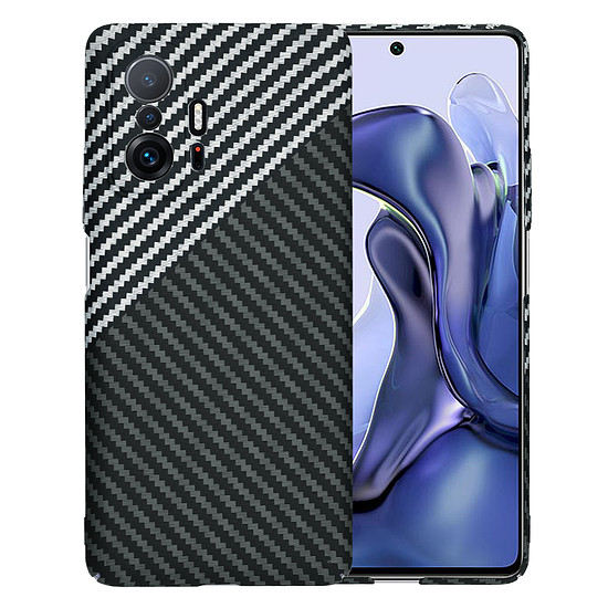 Techsuit - Carbonite FiberShell - Xiaomi 11T / 11T Pro - Stealth Grey (KF2334348)
